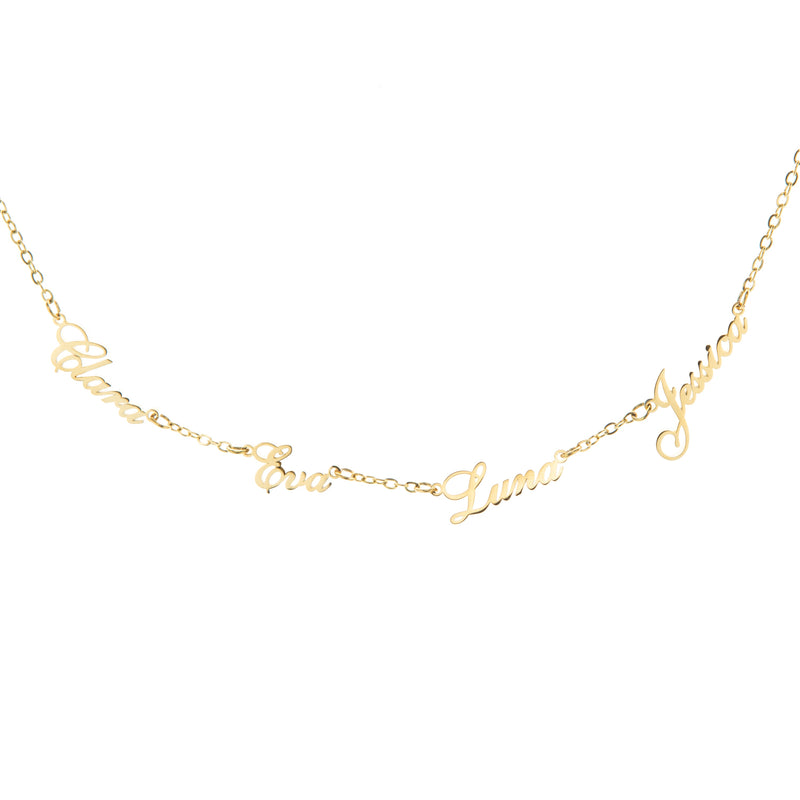 Collar con Múltiples nombres