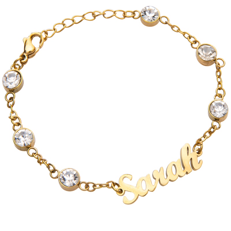 Pulsera Personalizada con Cristal
