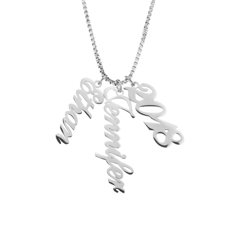 Collar de Firma Vertical Hasta 3 Colgantes