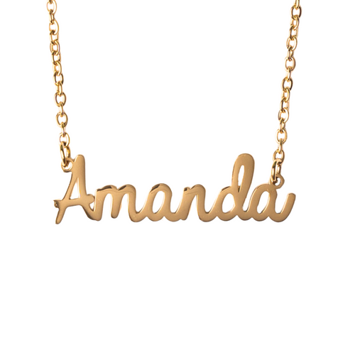 Collar personalizado con Nombre en cursiva