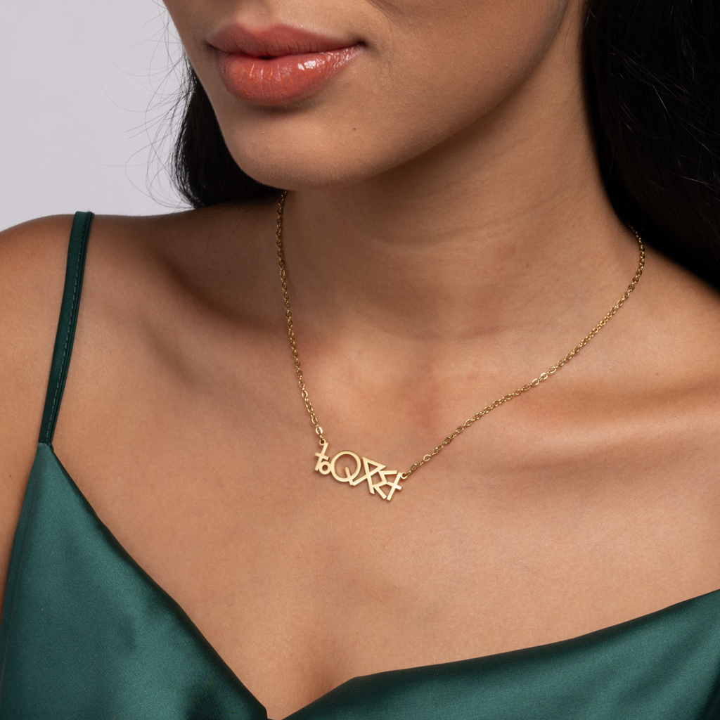 Collar "Amor" Amazigh en Tifinagh Bereber
