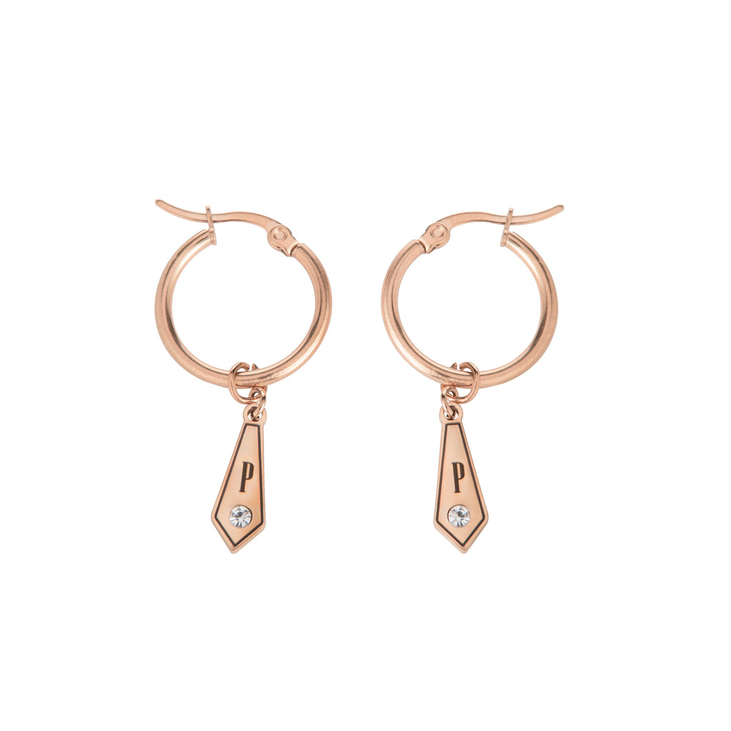 Aretes Diamante con Inicial