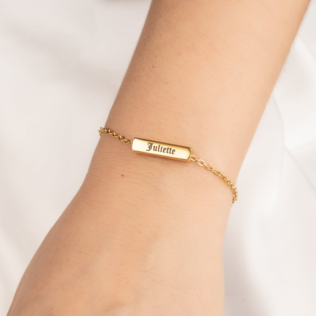 Pulsera con Barra 3D Personalizada