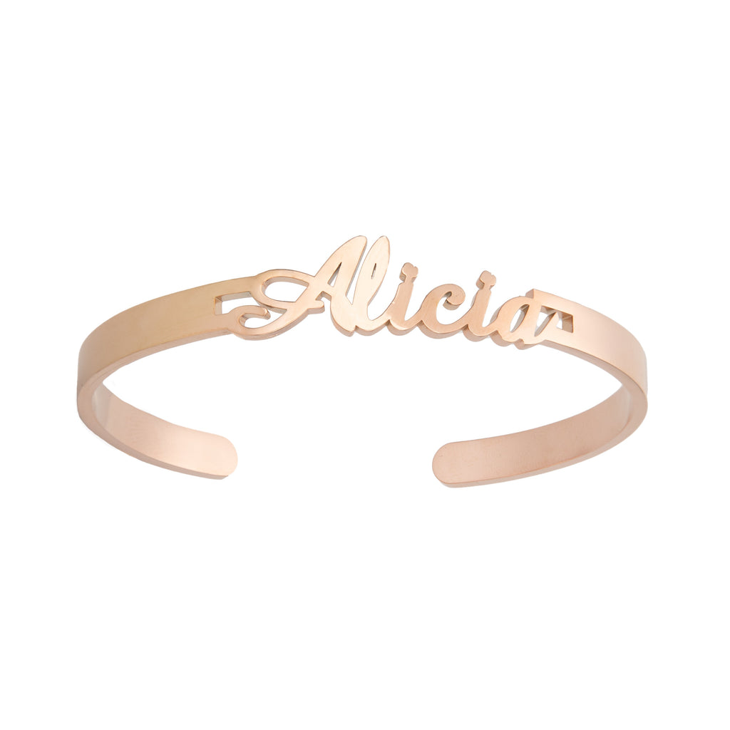 Pulsera abierta personalizada