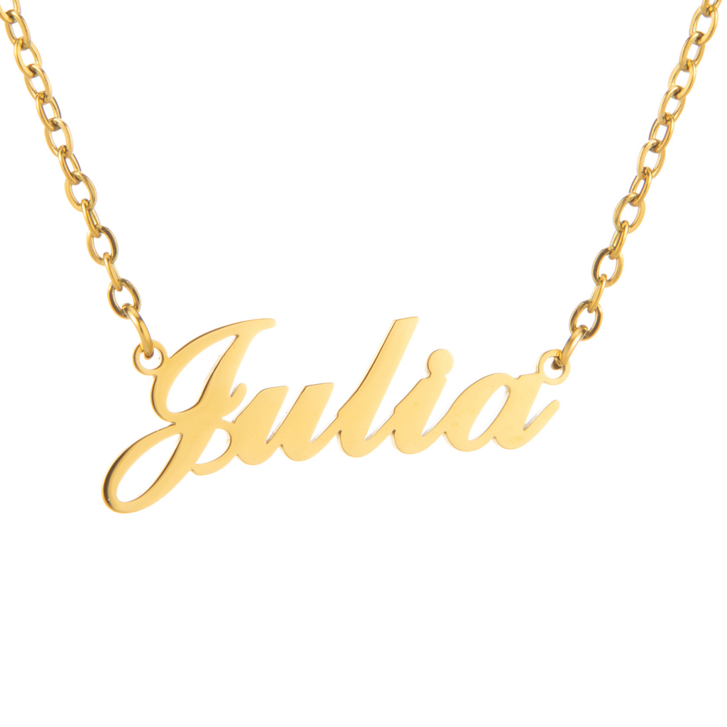 Collar con Nombre clásico personalizado
