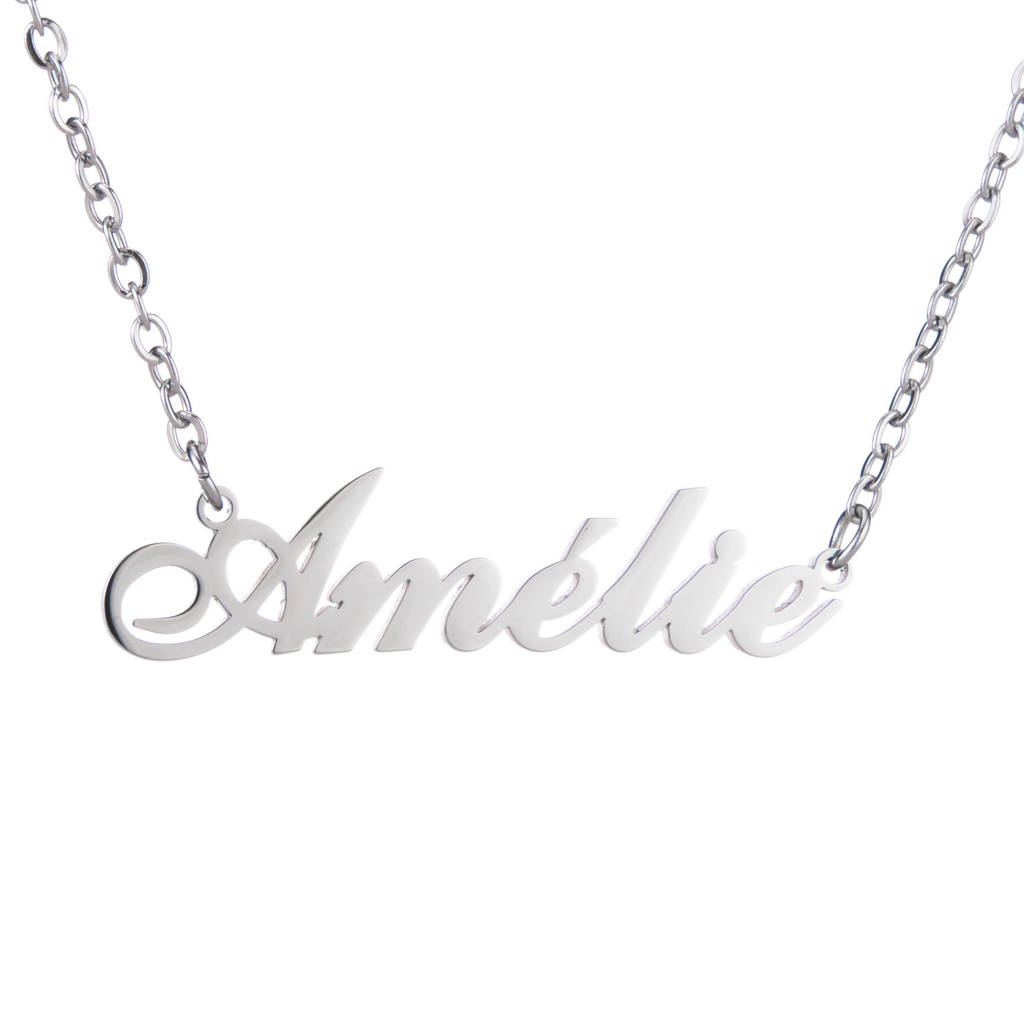 Collar con Nombre clásico personalizado