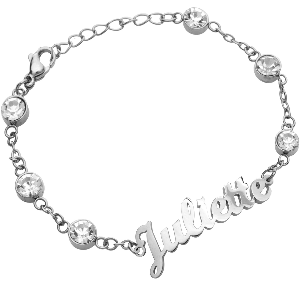 Pulsera Personalizada con Cristal