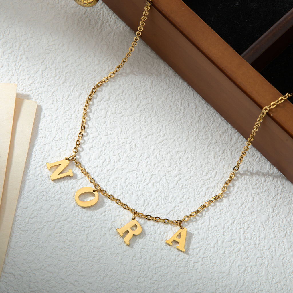 Collar personalizado inicial