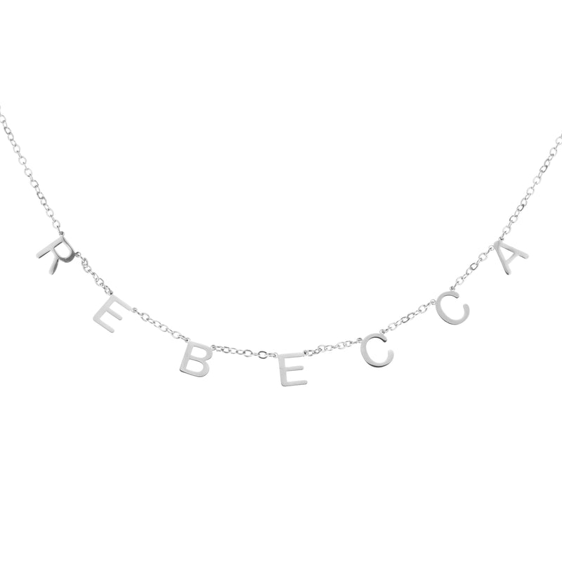 Gargantilla con Iniciales Personalizadas