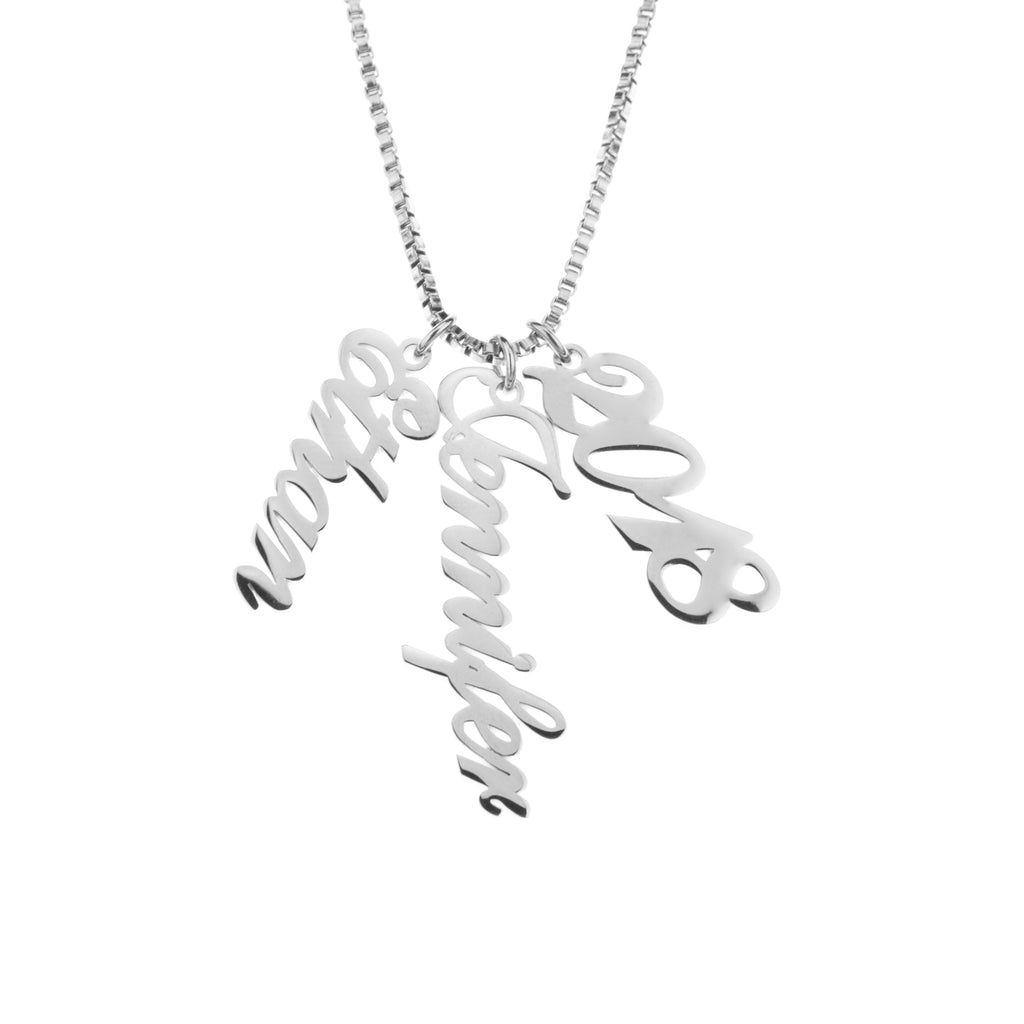 Collar de Firma Vertical Hasta 3 Colgantes