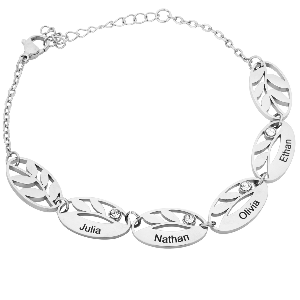 Pulsera Personalizada con Múltiples Hojas