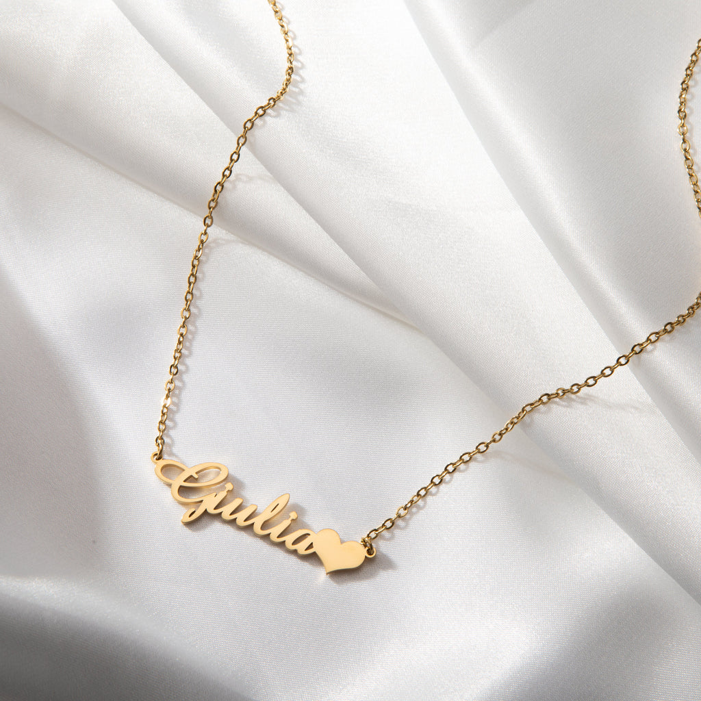 Collar con Nombre y Dije Personalizado