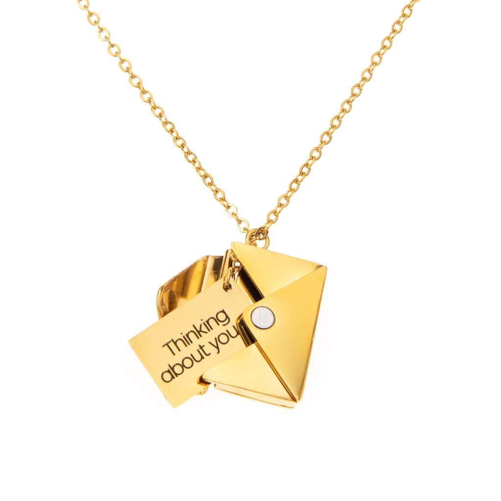 Collar Personalizado con Letra & Sobre