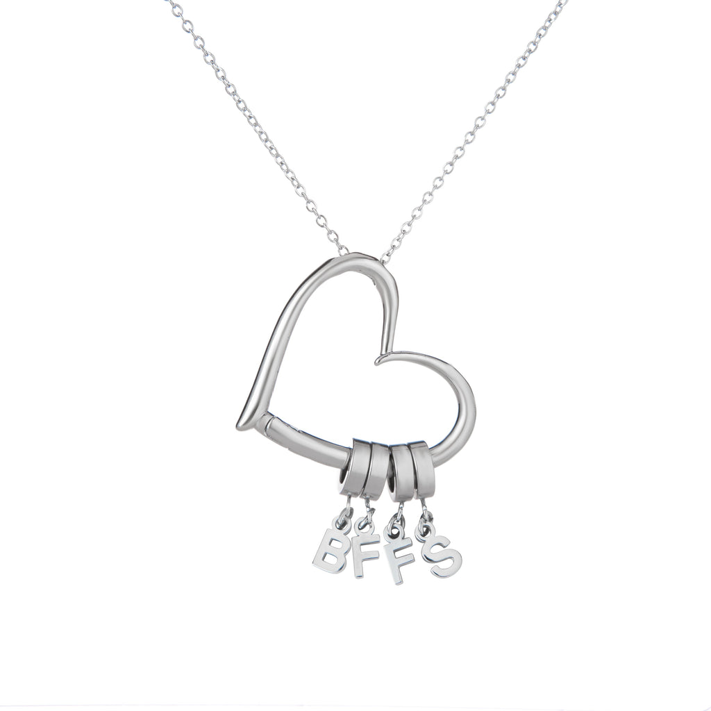 Collar Corazón con Iniciales