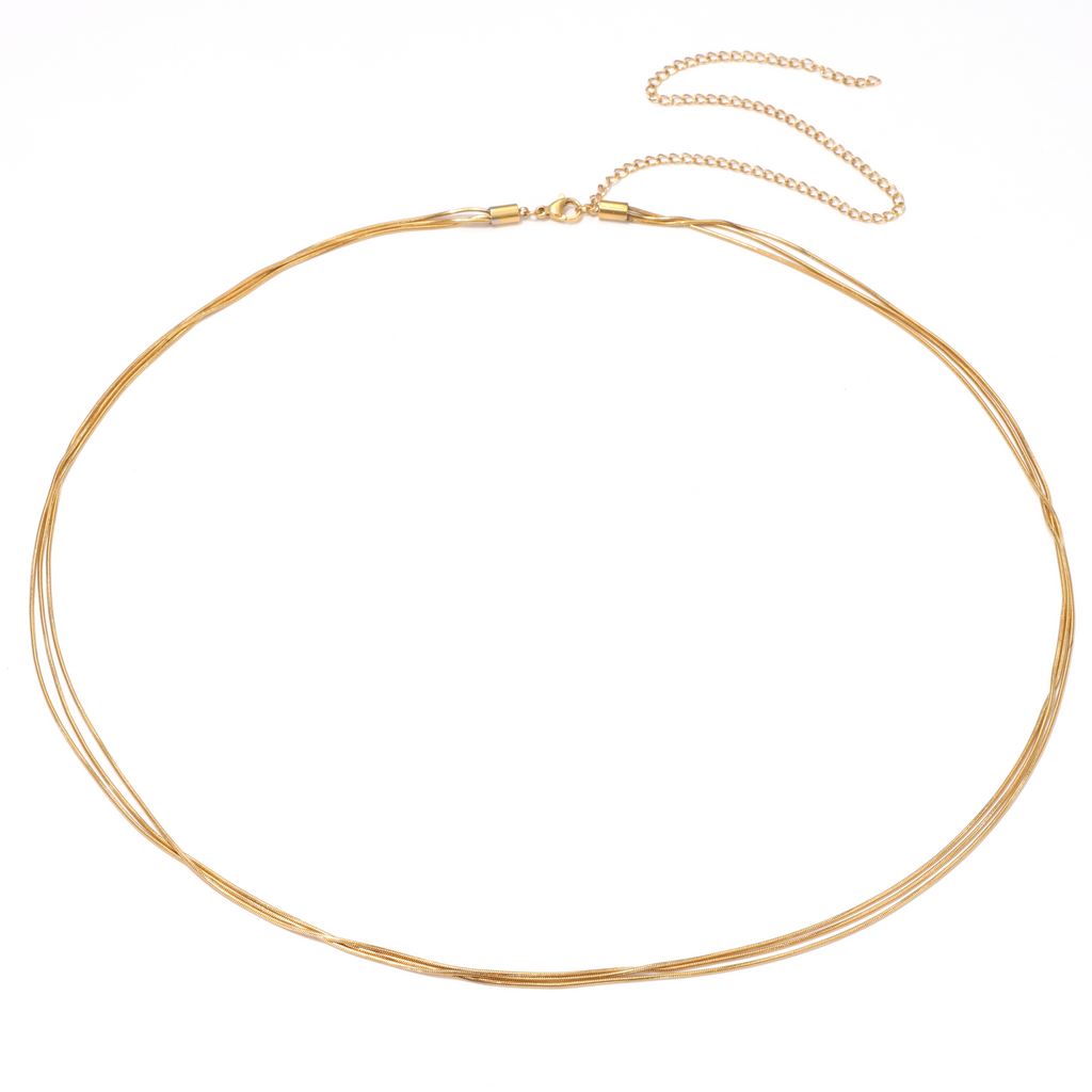 Cascade – Cadena Cintura Triple Capa