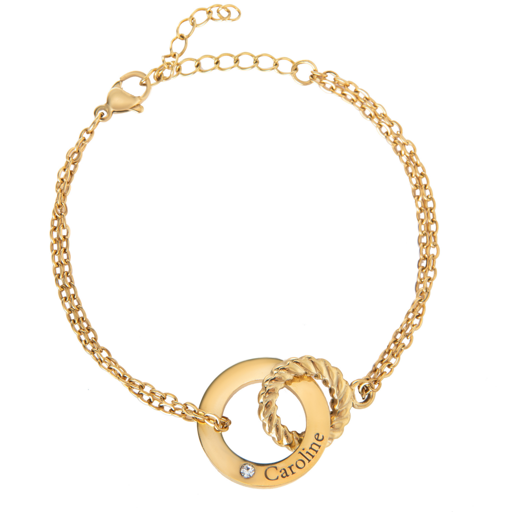 Brazalete Circular con Cristal