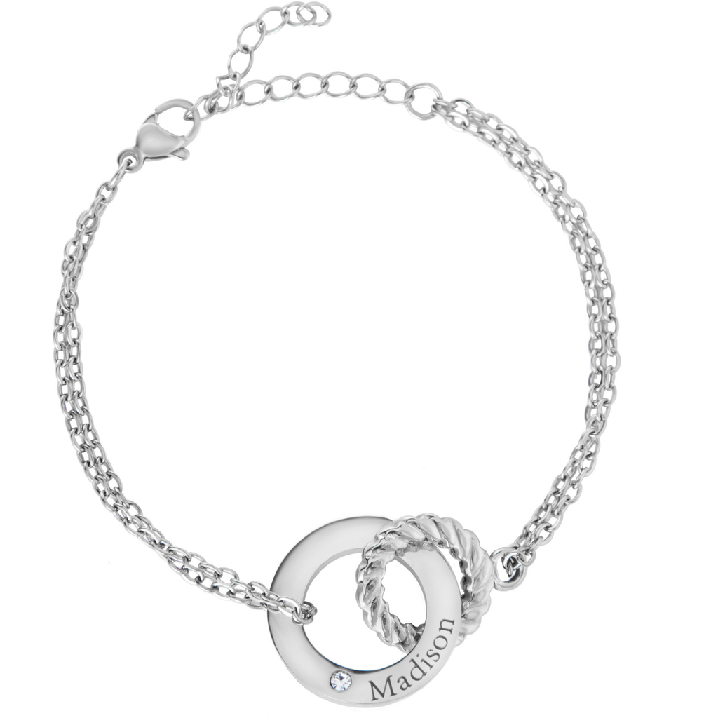 Brazalete Circular con Cristal
