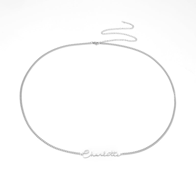 Charlotte Élégante – Cadena Cintura con Nombre