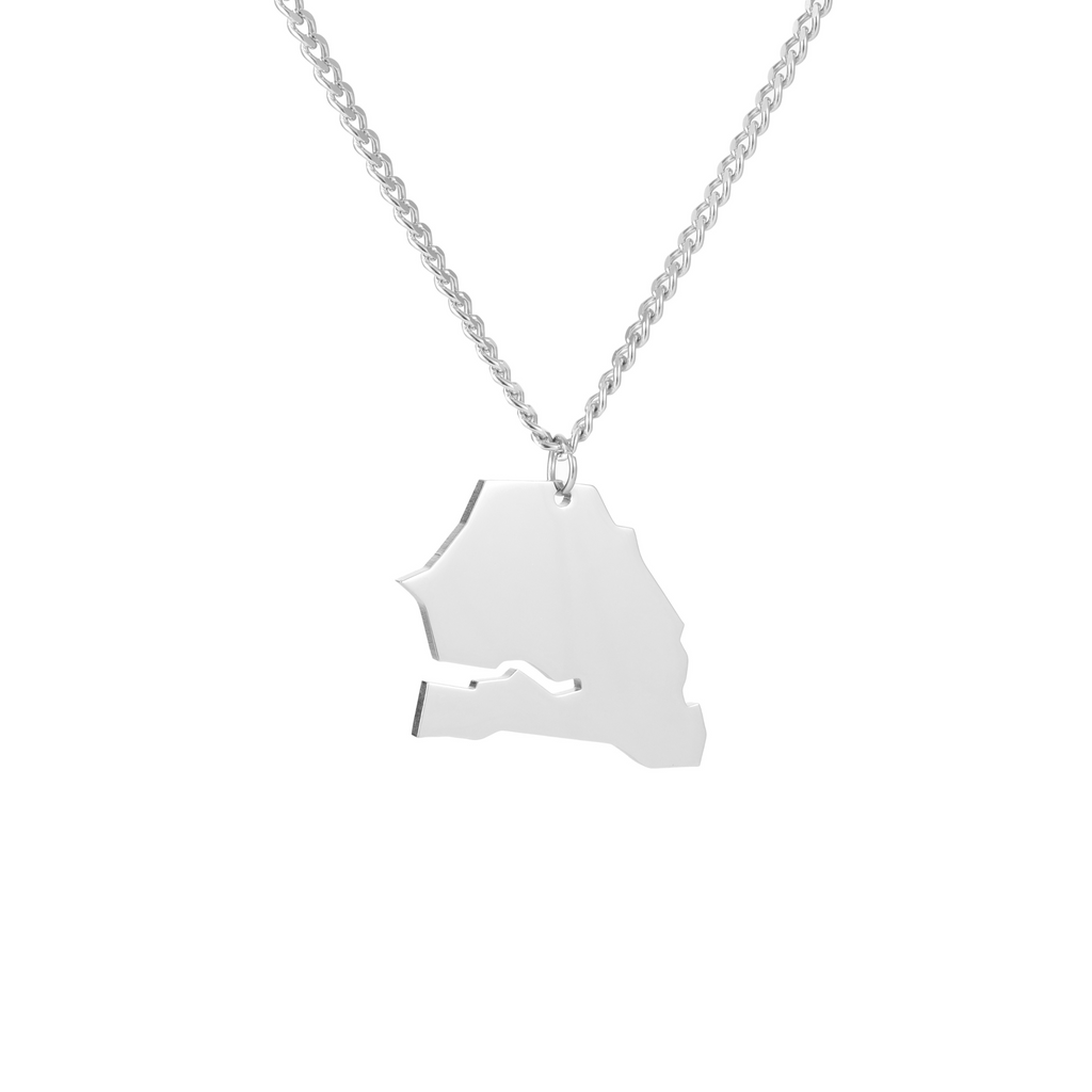 Dije Mapa Personalizado con Grabado