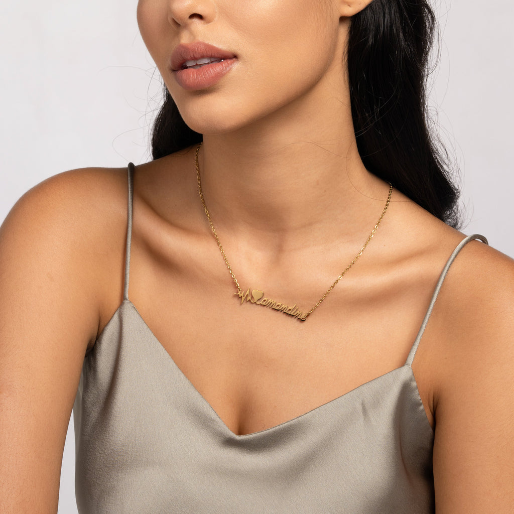 Collar Latido con Nombre Personalizado