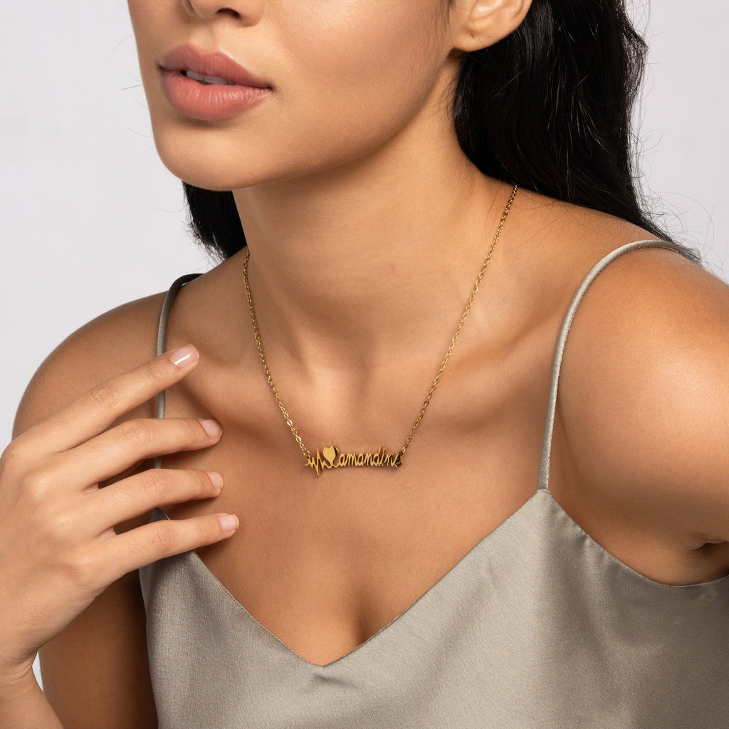 Collar Latido con Nombre Personalizado