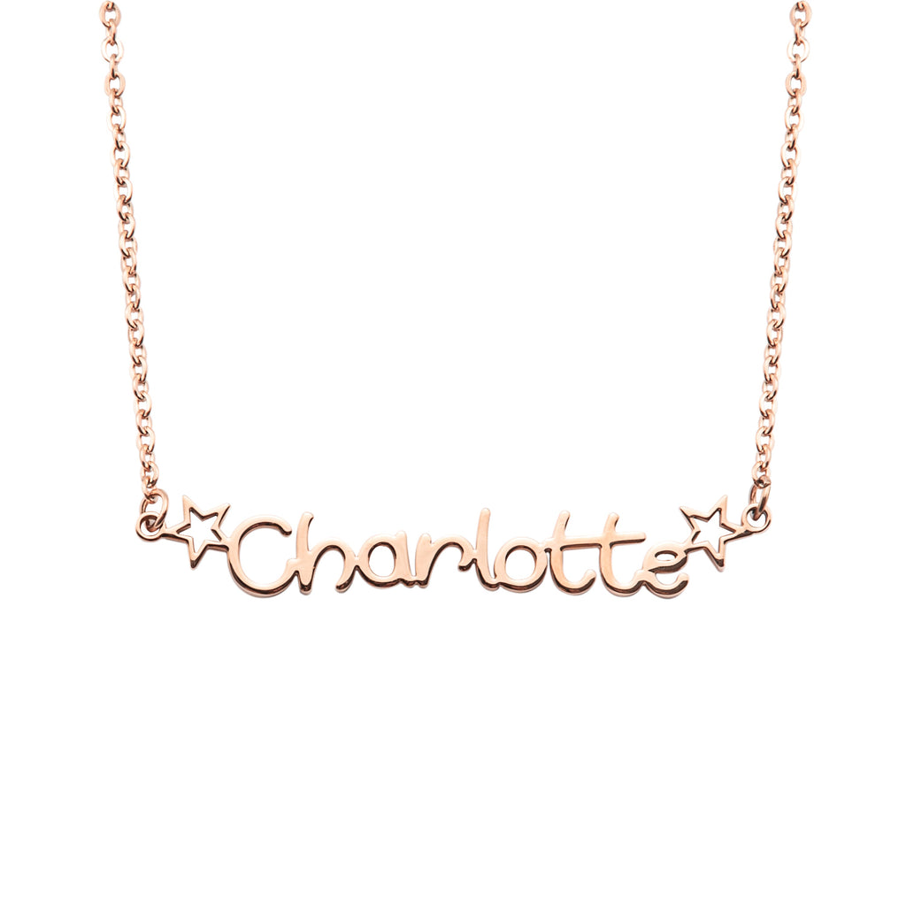 Collar con Nombre Girly personalizado