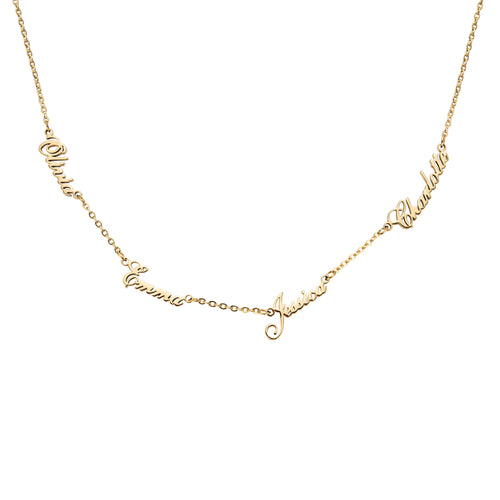 Collar con Múltiples nombres