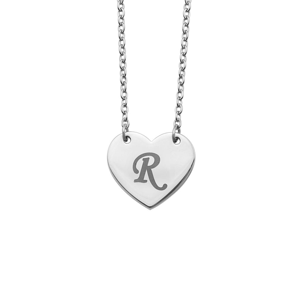 Collar Corazón con inicial