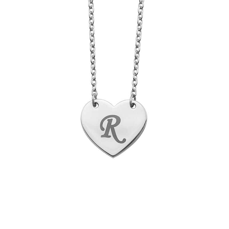 Collar Corazón con inicial