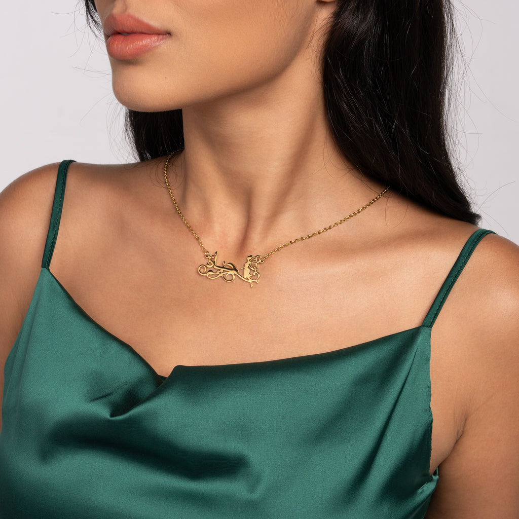 Collar de Hada Encantada en Árabe