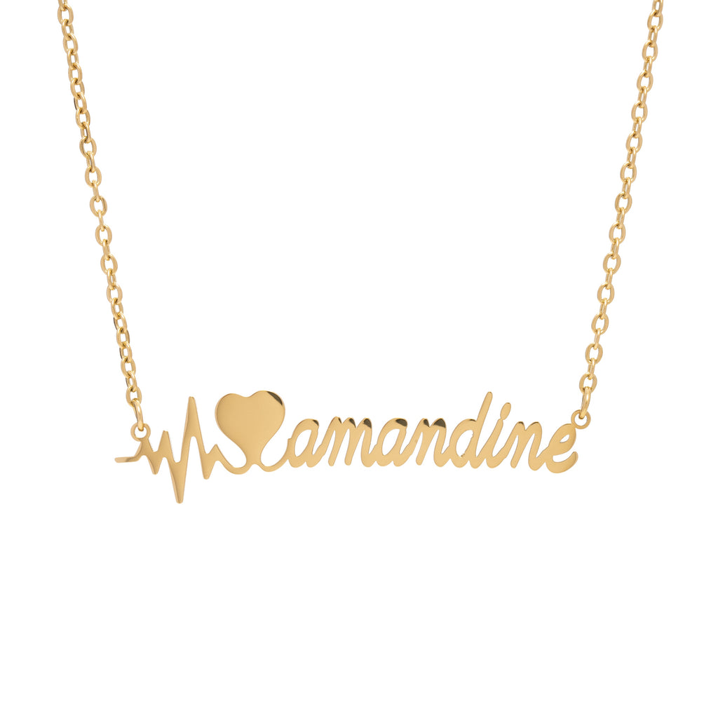 Collar Latido con Nombre Personalizado