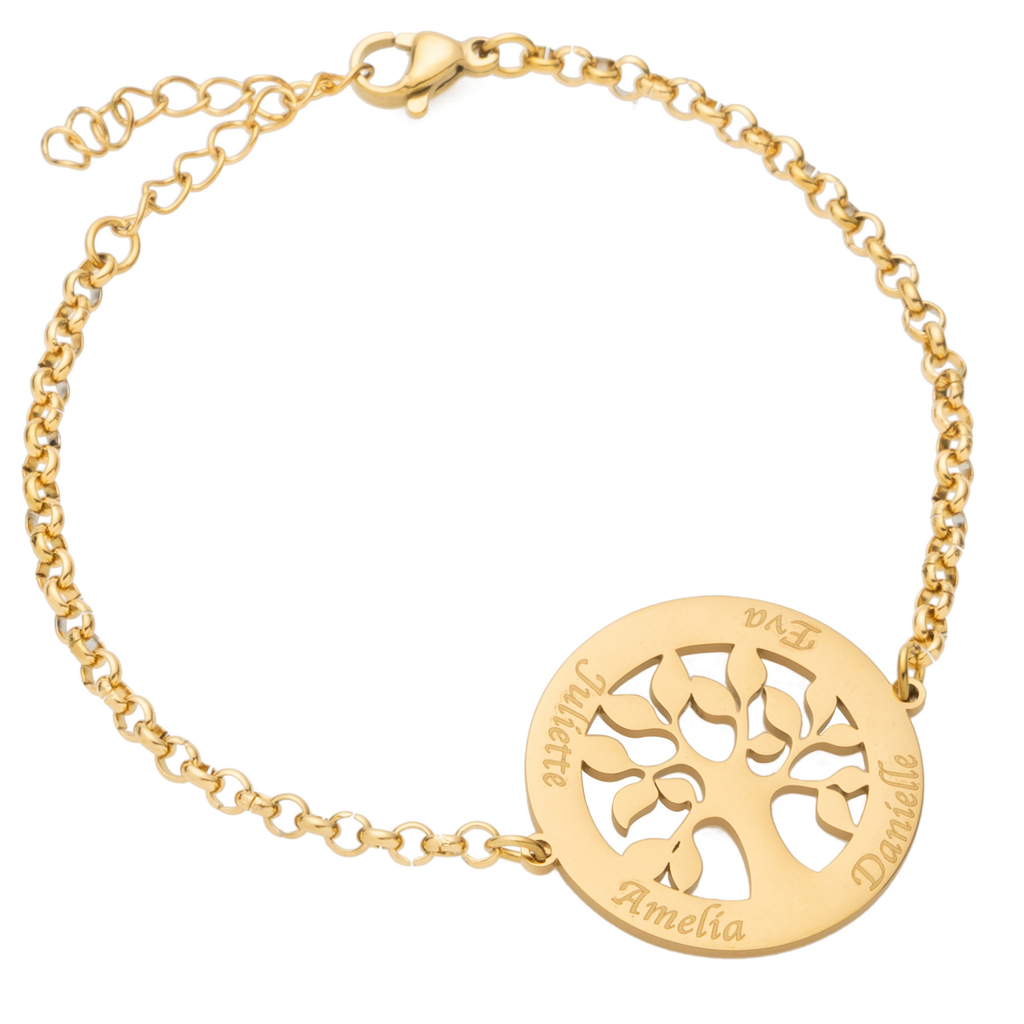 Pulsera Árbol de la Vida Personalizada