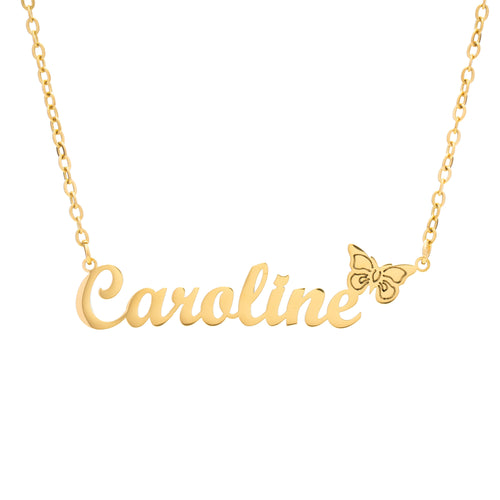 Collar Personalizado para Adolescentes con Mariposa