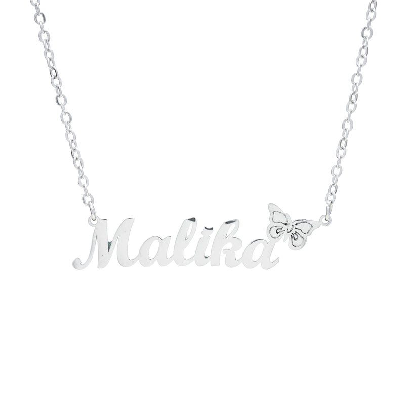 Collar Personalizado para Adolescentes con Mariposa