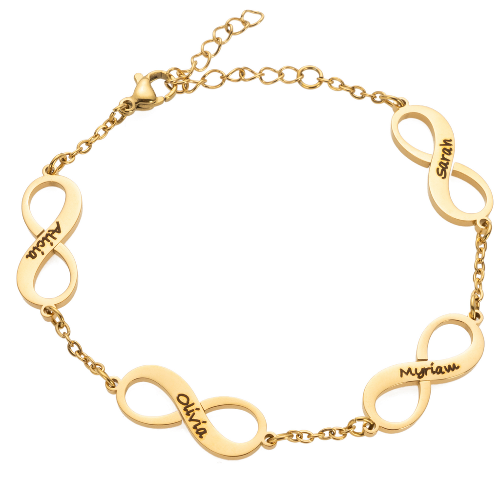 Pulsera con Infinito Personalizado