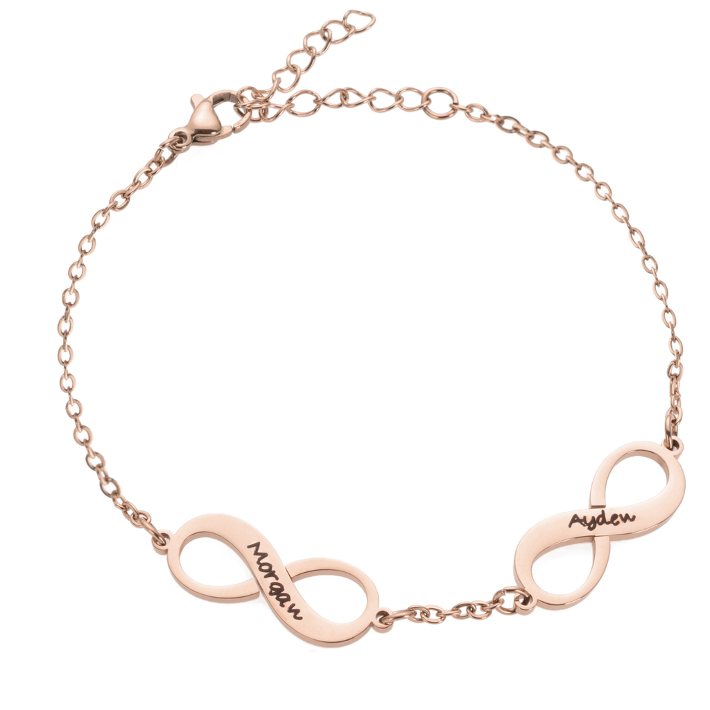 Pulsera con Infinito Personalizado