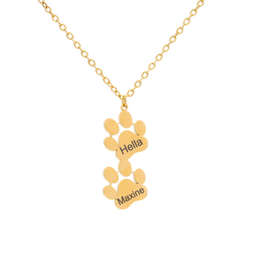 Collar con Huellita de Perro o Gato