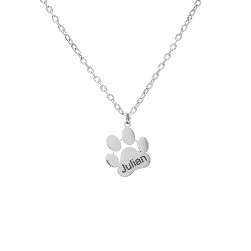 Collar con Huellita de Perro o Gato