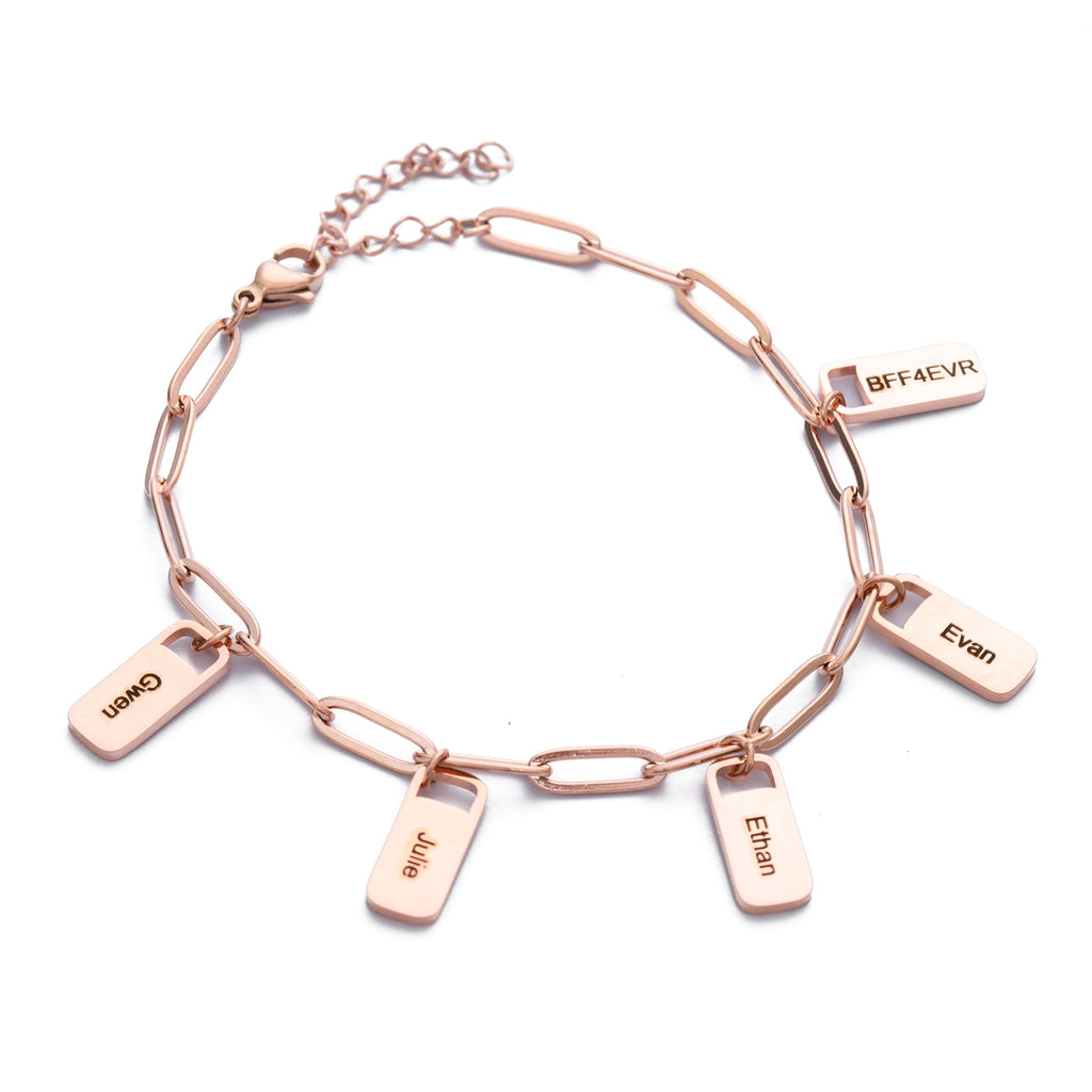 Pulsera o Tobillera con Dijes Personalizados