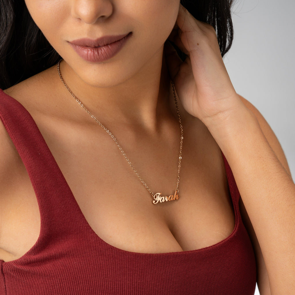 Collar con Nombre clásico personalizado