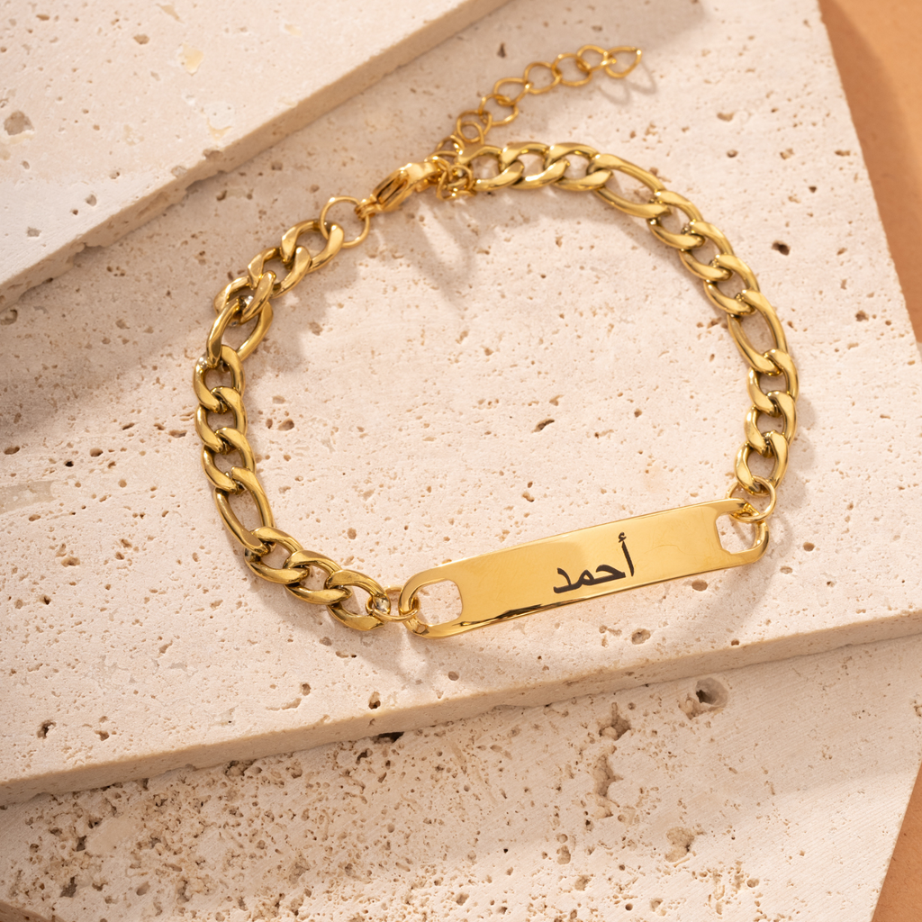 Pulsera Personalizada Árabe para Hombre