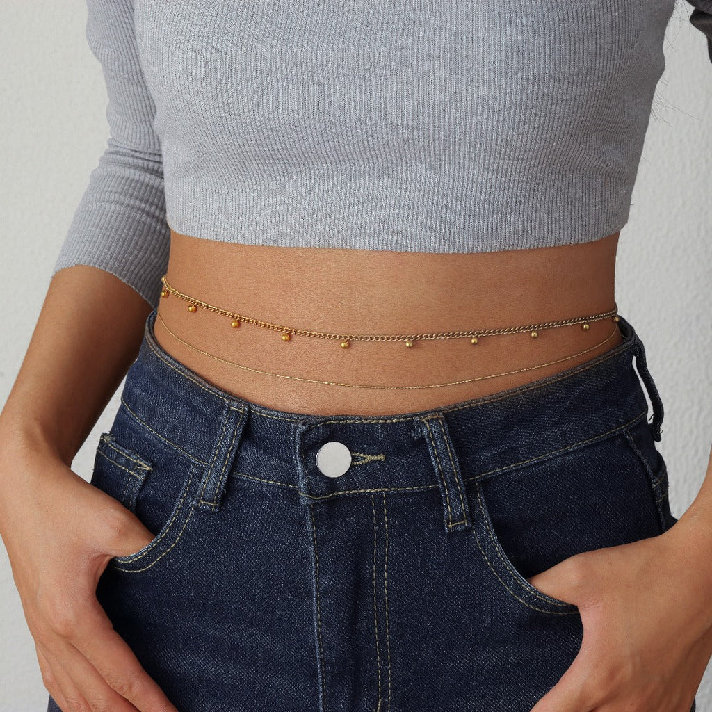 Boho Diva – Cadena Cintura Doble Bohemia
