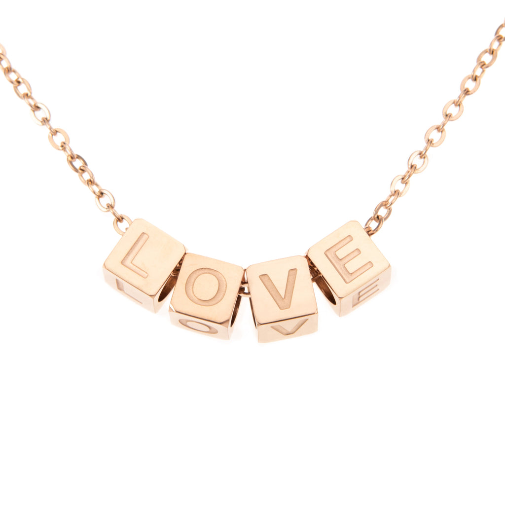 Collar Personalizado con Nombre Estilizado en Dados