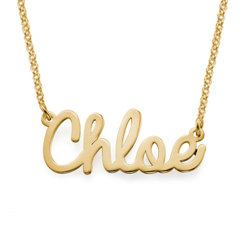 Collar personalizado con Nombre en cursiva